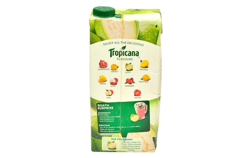 Tropicana Guava Delight    Tetra Pack  1 litre
